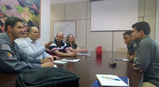 Reunião entre Comitê e defesas civil de Lençóis Paulista e Agudos