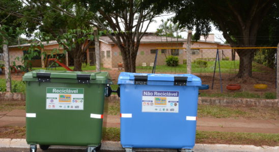 Contentores já estão sendo posicionados nas ruas do Núcleo, Jardim América e Rondon